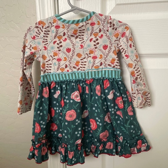 Pre Owned Baby Girls Matilda Jane Long Ago Dress 18-24 Mths - Picture 5 of 5